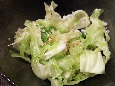 キャベツの中華和え